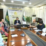 RDA officials attending a meeting on the proposed Enforcement Directorate in Rawalpindi