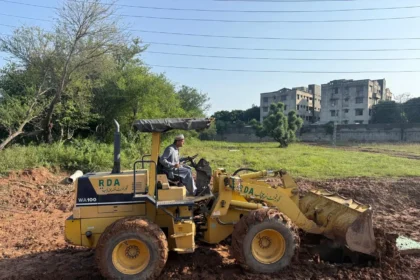 RDA enforcement operation against illegal development in Morgah Rawalpindi