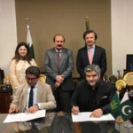 SMEDA and Prime Minister’s Youth Programme officials at MoU signing ceremony in Islamabad