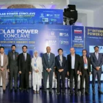Punjab Governor Sardar Saleem Haider Khan addressing the 3rd International Solar Power Conclave in Lahore