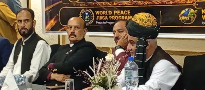 World Peace Jirga Program seminar at Shalimar Grand Hotel Rawalpindi