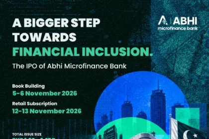ABHI Microfinance Bank IPO announcement on Pakistan Stock Exchange