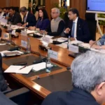 Finance Minister Muhammad Aurangzeb chairing the Access to Finance Steering Committee meeting in Islamabad