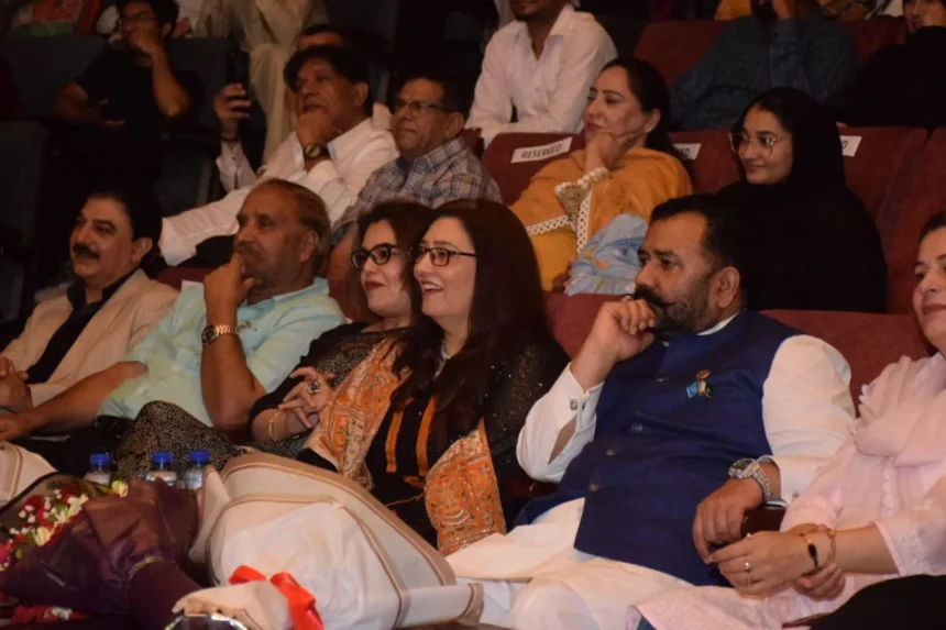 Actors performing the theatre play Amir Khusro at PNCA Islamabad