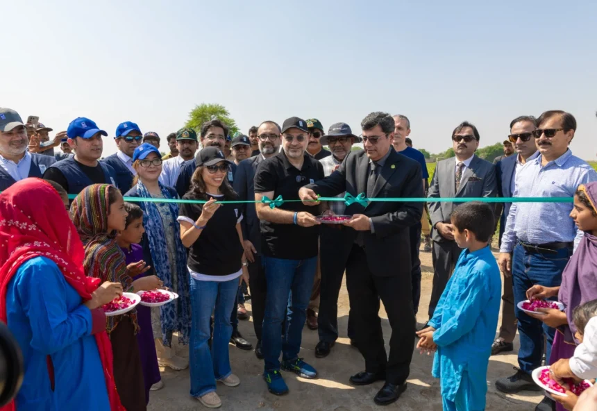 Pakistan’s first biomass energy demonstration plant in Pinnah Reserved Forest, Sujawal