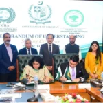CCRA and PMAS-AAUR representatives signing MoU on cannabis research and regulation