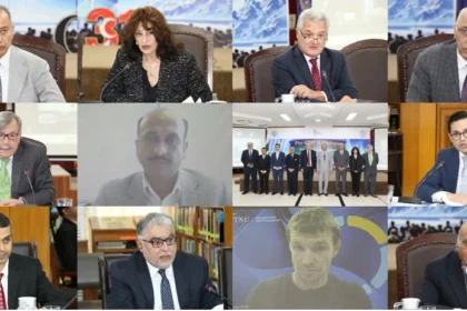 Participants at the Pre-COP31 Dialogue held at the Institute of Strategic Studies Islamabad