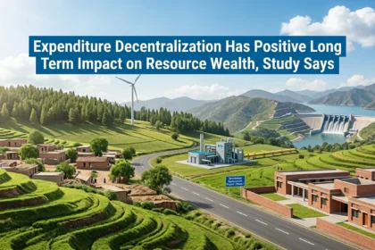 Natural resource infrastructure and provincial spending in Pakistan