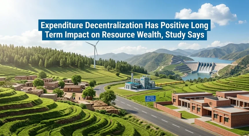 Natural resource infrastructure and provincial spending in Pakistan