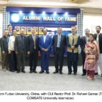 Fudan University delegation during visit to COMSATS University Islamabad