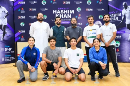 Sana Bahadar and Shamlan Gul win titles at Hashim Khan PSA Satellite Squash Championship in Peshawar