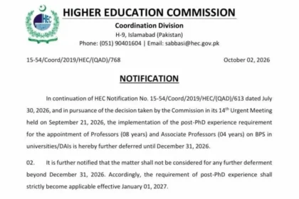 Higher Education Commission building in Islamabad