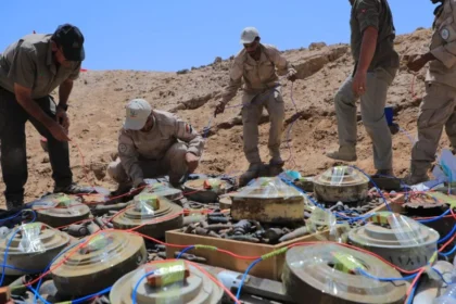 Camouflaged explosive devices and landmines discovered in Yemen