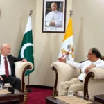 Halil Demir meets Archbishop Dr Joseph Arshad in Islamabad
