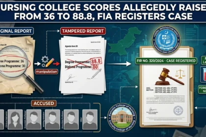 FIA case registered over alleged tampering in Kamalia College of Nursing inspection report