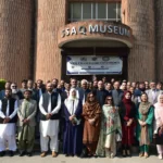Vice chancellors and officials attending a conference at the University of Peshawar
