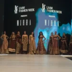 Models walk the runway on Day 2 of LAAM Fashion Week Season 2 in Lahore