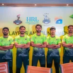 PCB Chairman Syed Mohsin Raza Naqvi at Lahore Qalandars player announcement ceremony
