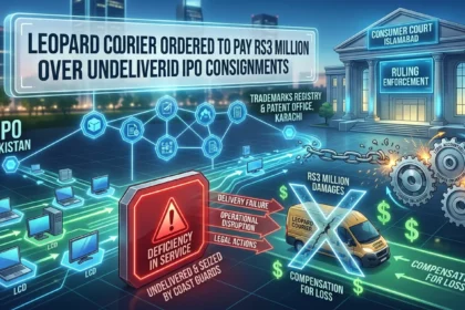 Leopard Courier ordered to pay Rs3 million to IPO Pakistan over undelivered consignments