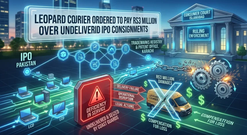 Leopard Courier ordered to pay Rs3 million to IPO Pakistan over undelivered consignments