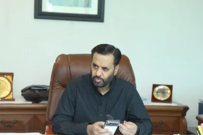 Health Minister Mustafa Kamal chairing a meeting on Margalla Hospital inauguration preparations