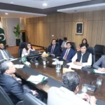 Health Minister Mustafa Kamal and IT Minister Shaza Fatima Khawaja chair a review meeting on One Patient One ID project
