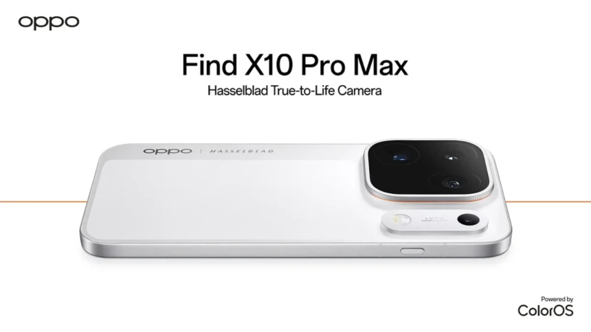 OPPO Find X10 Pro Max with Triple 200MP Hasselblad camera system