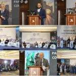 Senator Mohammad Ishaq Dar addressing ISSI international conference on Pakistan counterterrorism landscape