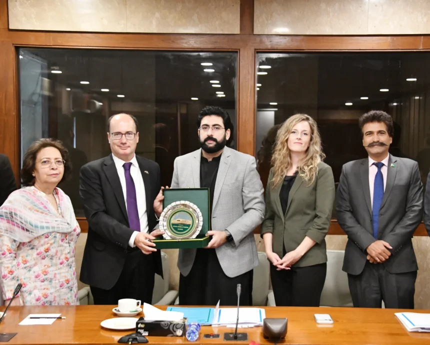 Pakistan Hungary Parliamentary Friendship Group meeting with Hungarian Ambassador Dr Zoltán Varga at Parliament House Islamabad