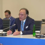 Finance Minister Muhammad Aurangzeb meeting IMF First Deputy Managing Director Dan Katz in Bangkok
