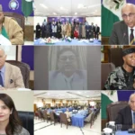 Speakers at Nigeria National Day celebration at ISSI Islamabad