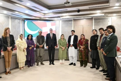 Pakistan-Switzerland Parliamentary Friendship Group meeting with Swiss Ambassador Stéphane Rey