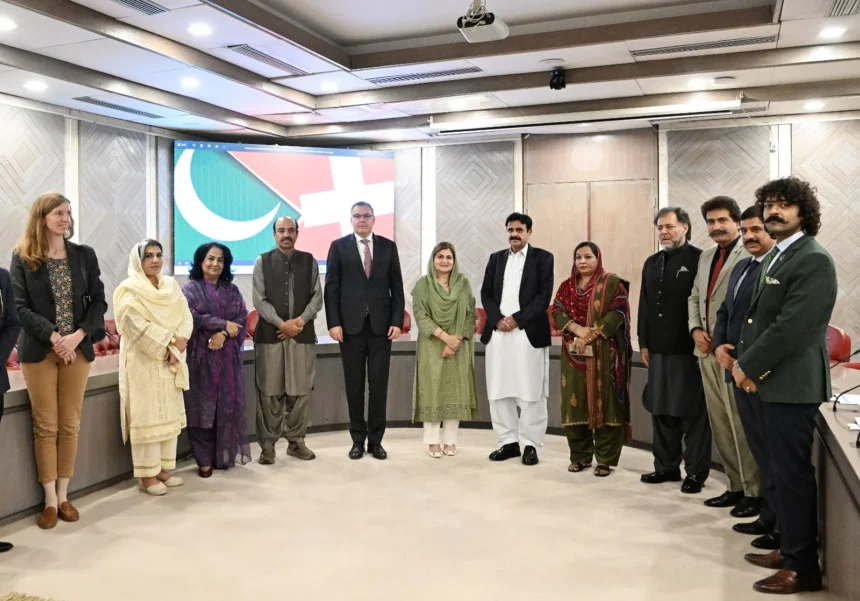 Pakistan-Switzerland Parliamentary Friendship Group meeting with Swiss Ambassador Stéphane Rey