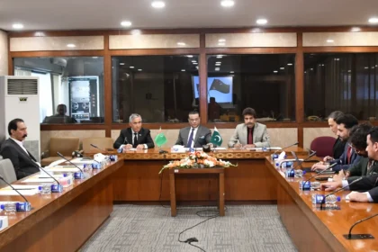Pakistan Turkmenistan Parliamentary Friendship Group meeting at Parliament House Islamabad