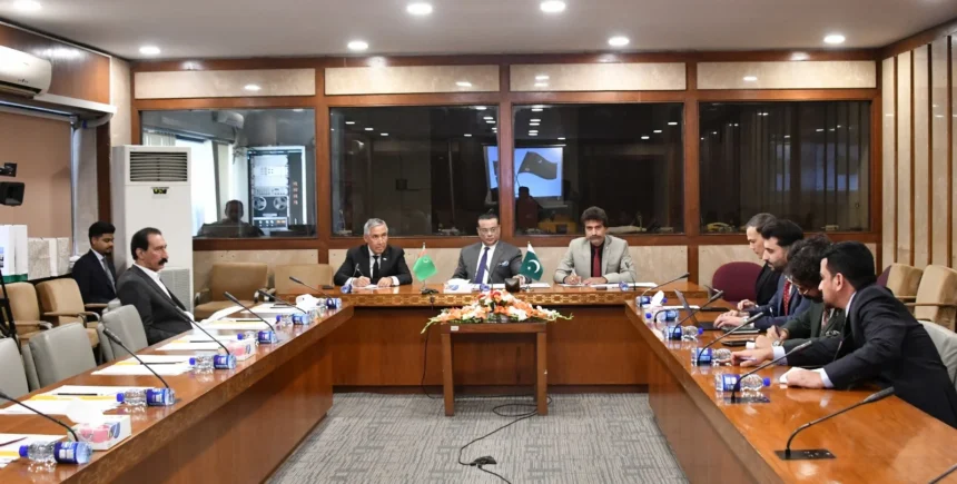 Pakistan Turkmenistan Parliamentary Friendship Group meeting at Parliament House Islamabad
