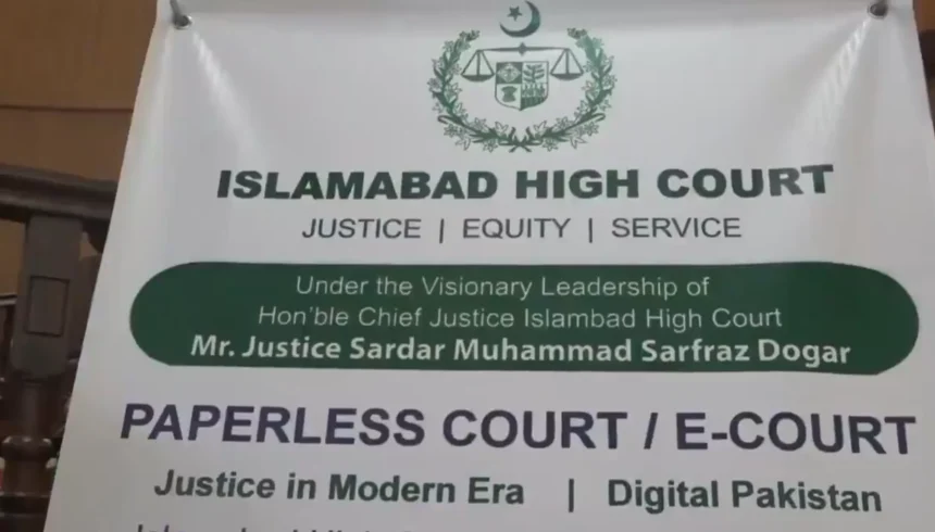 Chief Justice Aminuddin Khan inaugurates Pakistan’s first paperless digital court at Islamabad High Court