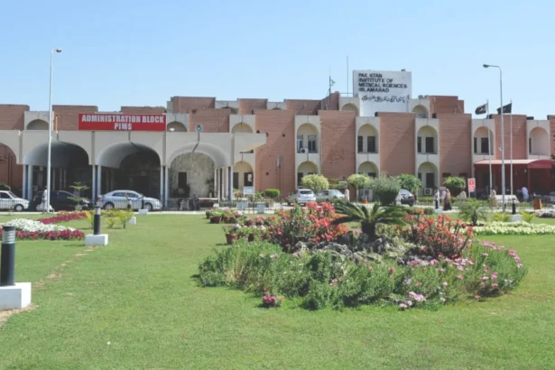 Pakistan Institute of Medical Sciences building in Islamabad