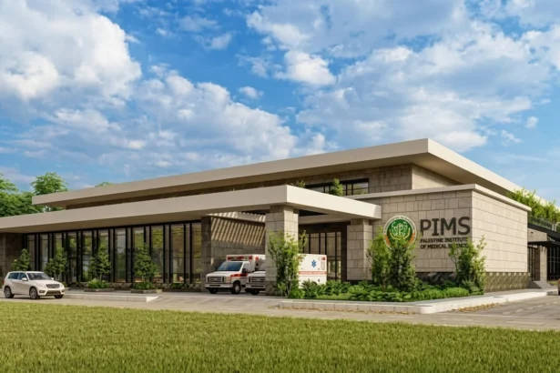 PIMS Oversight Committee delegation reviewing the new emergency block in Islamabad