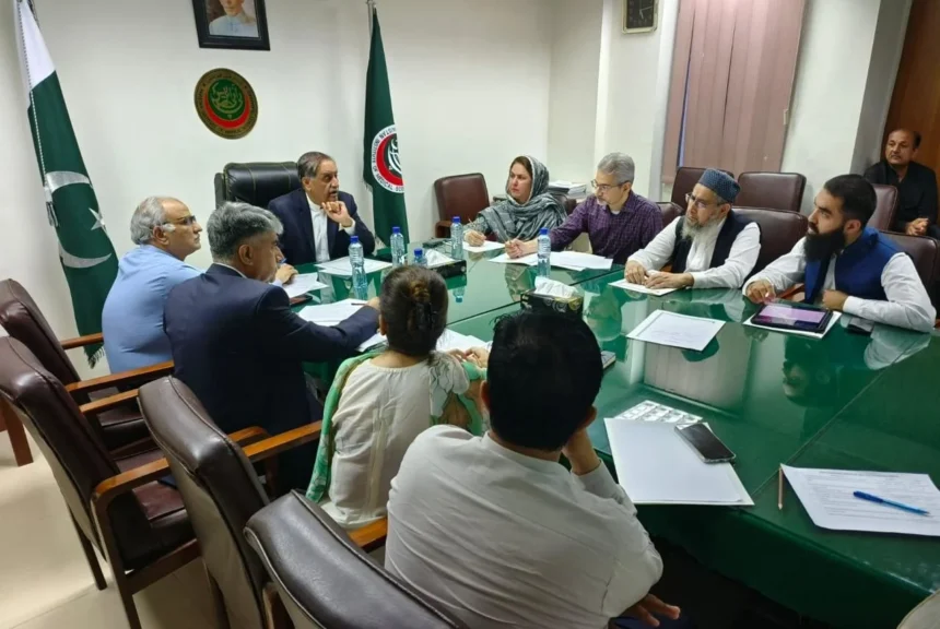 PIMS Oversight Committee meeting chaired by General Dr Azhar Kayani in Islamabad