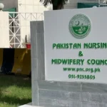 Pakistan Nursing and Midwifery Council notification on nursing institution inspections and revised fees