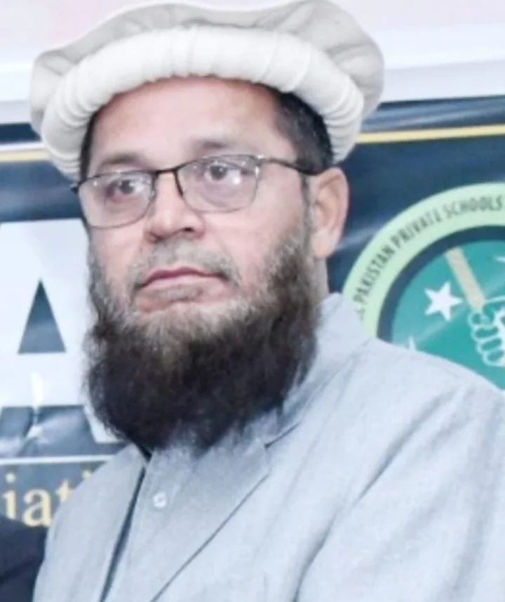 Abrar Ahmad Khan, President of All Pakistan Private Schools Management Association North Punjab and Islamabad