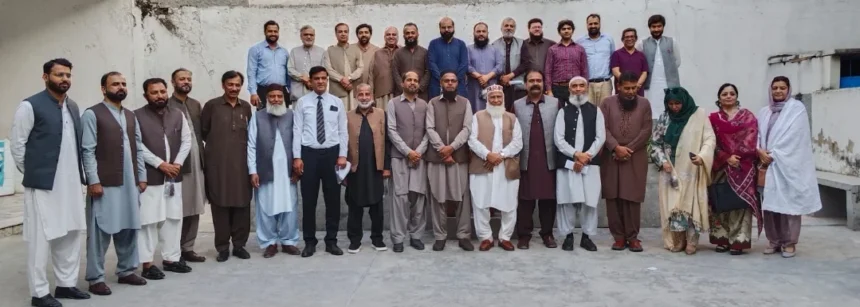APPSMA office-bearers attending a meeting in Rawalpindi
