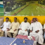 Guests at the aqeeqah ceremony of Raja Awais Minhas’s son in Al Jubail