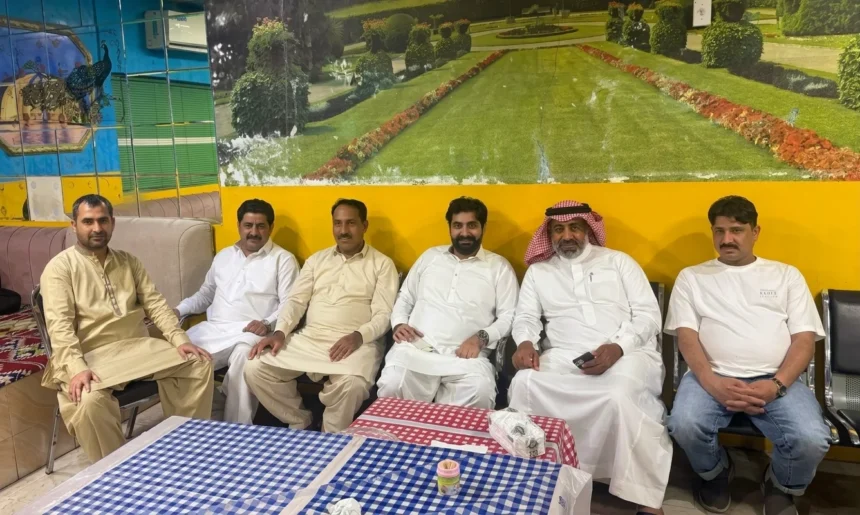 Guests at the aqeeqah ceremony of Raja Awais Minhas’s son in Al Jubail
