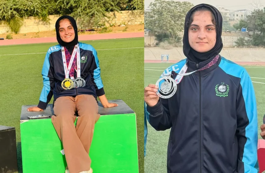 Salma Afridi wins medals at National Athletics Championship in Karachi