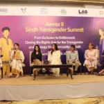 Participants at the Sindh Transgender Summit in Karachi discuss rights implementation for the Khawaja Sira community