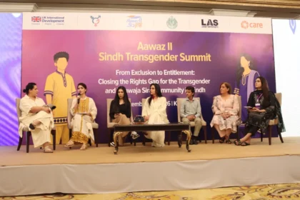 Participants at the Sindh Transgender Summit in Karachi discuss rights implementation for the Khawaja Sira community