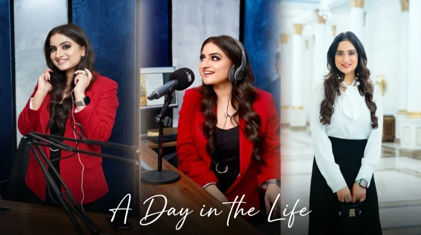 Pakistani broadcaster and emcee Sophiya Anjam marking 20 years in media