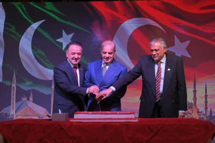 Prime Minister Shehbaz Sharif at Türkiye Republic Day celebration in Islamabad