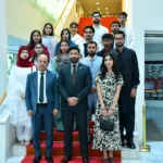 Pakistani students attending Türkiye Scholarships 2026 orientation at the Turkish Embassy in Islamabad